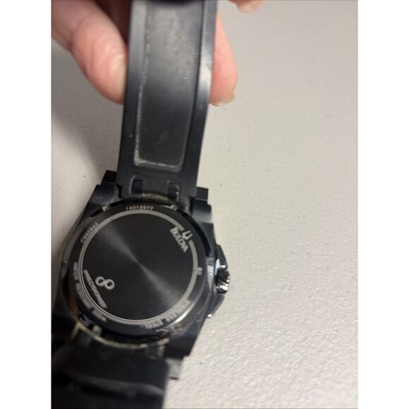 Bulova Precisionist Champlain C960944 ( 98B142 ) Rubber/Silicone Strap Working main image 6